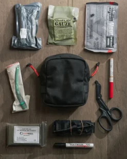 Savotta Zipped GP pouch 3x3 säilytyspussi, Green