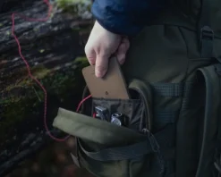 Savotta Zipped GP pouch 3x3 säilytyspussi, Green