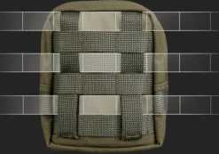 Savotta Zipped GP pouch 3x3 säilytyspussi, Brown