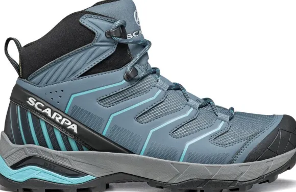 Scarpa Maverick Mid GTX naisten vaelluskengät, Storm Gray/Aqua