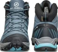 Scarpa Maverick Mid GTX naisten vaelluskengät, Storm Gray/Aqua