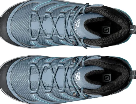 Scarpa Maverick Mid GTX naisten vaelluskengät, Storm Gray/Aqua