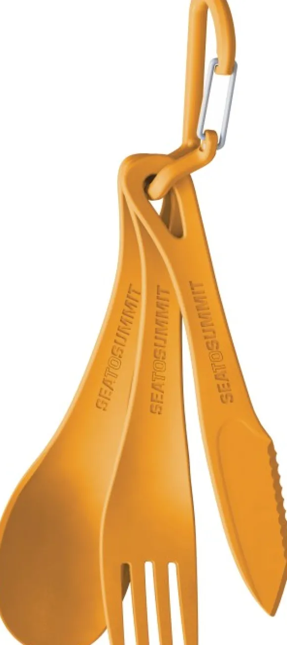 Sea to Summit Delta Cutlery Set Orange