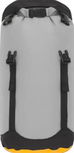 Sea To Summit Eco Evac Compression Drybag pakkauspussi, 8L, harmaa