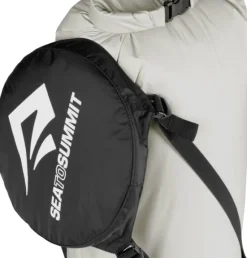 Sea To Summit Eco Evac Compression Drybag pakkauspussi, 8L, harmaa