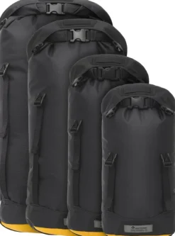Sea To Summit Eco Evac Compression Drybag Hd kuivapussi, musta, 35L