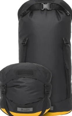 Sea To Summit Eco Evac Compression Drybag Hd kuivapussi, 20L, musta