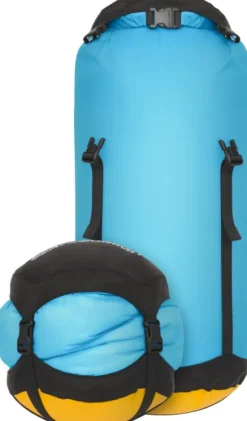 Sea To Summit Eco Evac Compression Drybag Ul kuivapussi, 20L, sininen