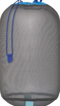 Sea To Summit Eco Mesh Stuffsack pakkauspussi, 8L, tummanharmaa