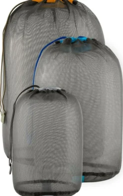 Sea To Summit Eco Mesh Stuffsack Set 5-8-13 L