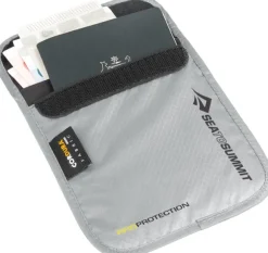 Sea To Summit Eco Travellight Neck Pouch RFID kaulapussi, harmaa