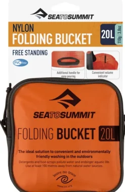 Sea To Summit Folding Bucket Nylon 20L Red