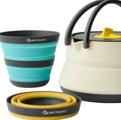Sea To Summit Frontier UL Collapsible Kettle Cook Set 2 person 3-piece