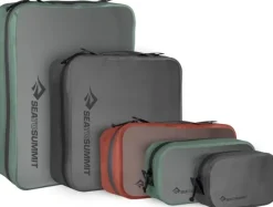 Sea To Summit Hydraulic Packcube pakkauskuutio, XL, harmaavihreä