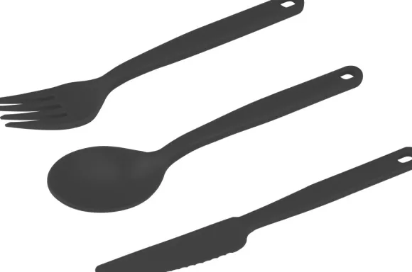 Sea To Summit kestävä aterinsetti, tummanharmaa