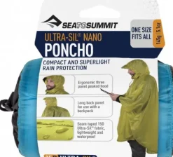 Sea To Summit Poncho 15D Ultrasilicone Blue Sadeviitta