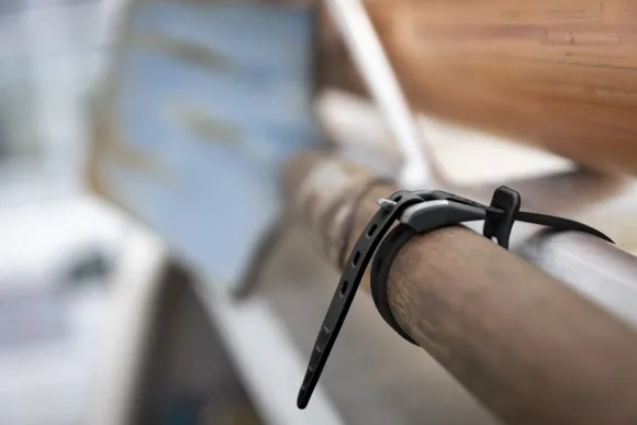 Sea To Summit Strap Stretchloc hihna 15-20x375 mm, 2 kpl, musta