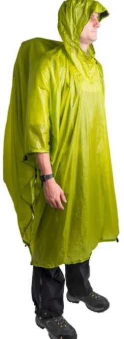 Sea to Summit Tarp Poncho 15D Ultra-Sil Nano 145X265 cm Lime