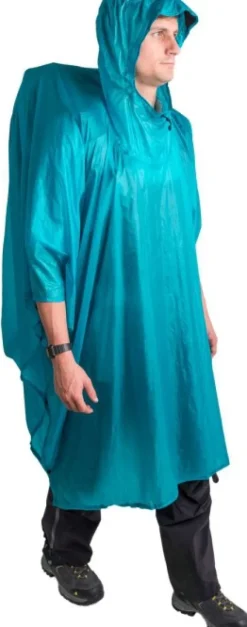 Sea to Summit Tarp Poncho 15D Ultra-Sil Nano 145X265 cm Blue