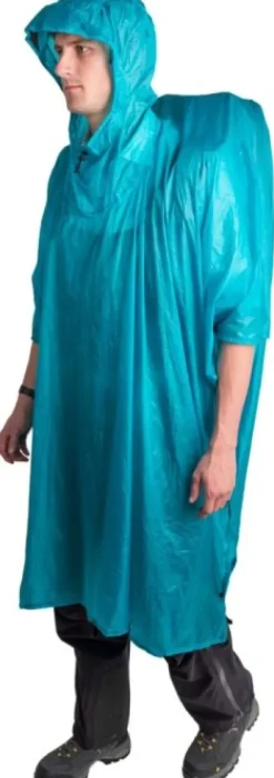 Sea to Summit Tarp Poncho 15D Ultra-Sil Nano 145X265 cm Blue