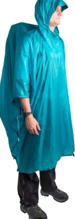 Sea to Summit Tarp Poncho 15D Ultra-Sil Nano 145X265 cm Blue
