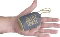 Sea To Summit Towel Airlite Small 80X40cm Outback minimalistinen pyyhe, harmaaruskea