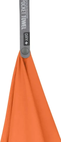 Sea To Summit Towel Pocket Large 120X60cm Outback matkapyyhe, oranssi