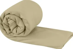 Sea To Summit Towel Pocket taskupyyhe, 80 x 40 cm, hiekanruskea