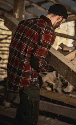 Seeland Banff Shirt paita, Red Check