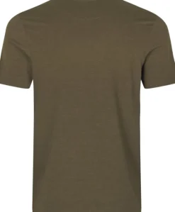 Seeland Bird Lover T-shirt t-paita, Dark Olive Melange