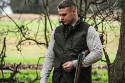 Seeland Oxford Shooting Shirt paita, Grape Leaf/Terracotta Check