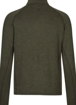 Seeland Peak Half-Zip Pine Green Melange