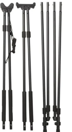 Seeland Shooting Stick 4 Leg Black