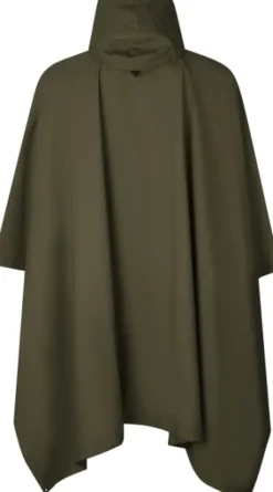 Seeland Taxus Rain Poncho Pine Green