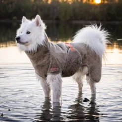 Siccaro SupremePro 2.0 koiran kuivausloimi, 50 cm, vaaleanruskea