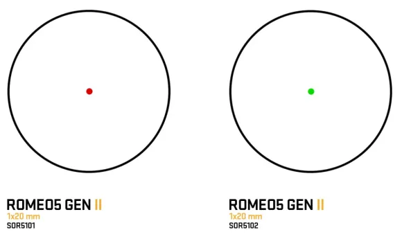 Sig Sauer ROMEO5 Compact Gen II 1x20 mm 2 MOA Picatinny High/Low