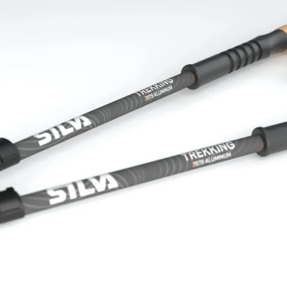 Silva Trekking Poles Aluminum Cork teleskooppiset alumiinisauvat