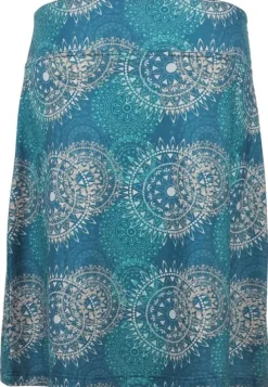 Skhoop Fiona Knee Skirt Navy