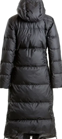 Skhoop Hella Down Coat pitkä untuvatakki, musta