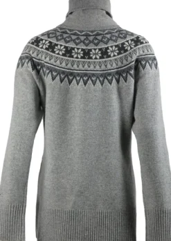 Skhoop Scandinavian Roll Neck neulepusero, harmaa