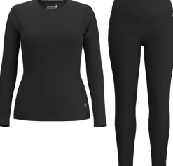 Smartwool Classic Thermal Merino naisten merinokerrasto, musta