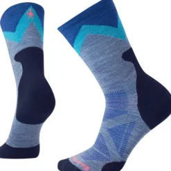 Smartwool PhD Outdoor Approach Crew naisten sukat, harmaa/sininen