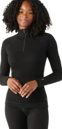 Smartwool W's Classic Thermal Merino 1/4 Zip Black