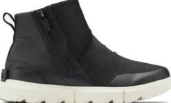 Sorel Explorer II Bootie -naisten kengät (Black/Grill)