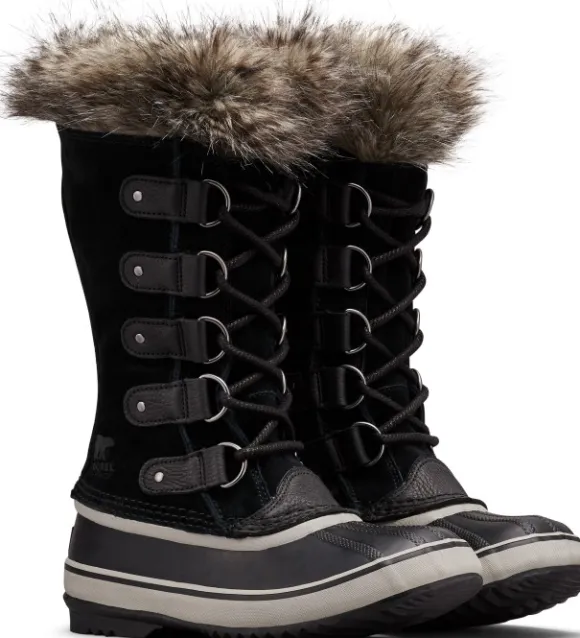 Sorel Joan Of Arctic WP naisten talvikenkä, musta/harmaa (FW23)