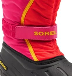 Sorel Youth Unisex Youth Flurry lasten talvikengät, punainen