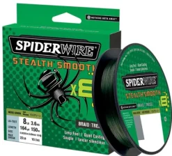 Spiderwire Stealth Smooth 8 siima, 150 m, tummanvihreä
