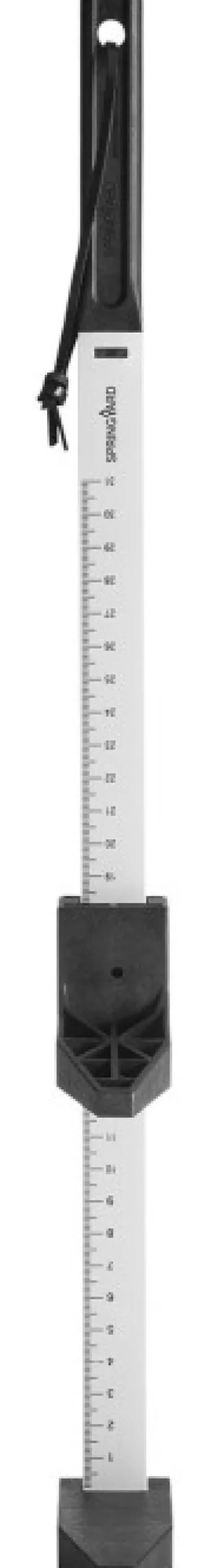 Springyard Footy mittatikku Aluminium