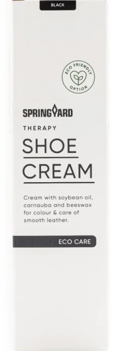 Springyard Shoe Cream 75 ml Kenkävoide musta