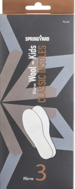 Springyard Wool - lasten, valkoinen